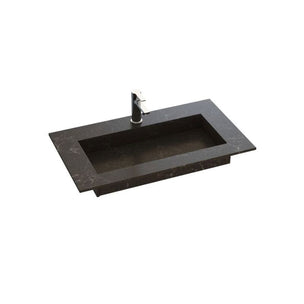 Dansani Inzo Angular Servant Måltilpasset D45,50cm - Silestone