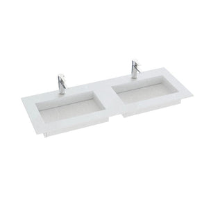 Dansani Inzo Angular Servant Måltilpasset D45,50cm - Silestone