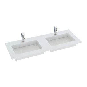 Dansani Inzo Angular Servant Måltilpasset D45,50cm - Silestone