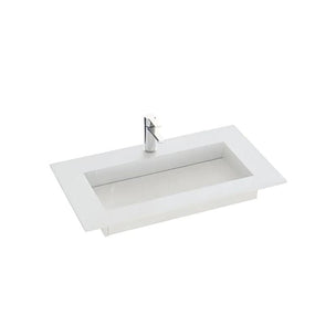 Dansani Inzo Angular Servant Måltilpasset D45,50cm - Silestone
