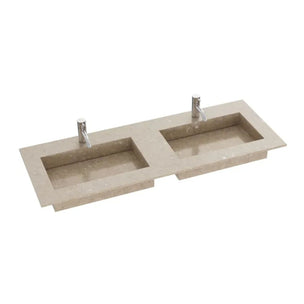 Dansani Inzo Angular Servant Måltilpasset D45,50cm - Silestone
