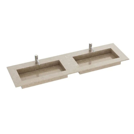 Dansani INZO Angular Servant Måltilpasset D45,50cm - Silestone