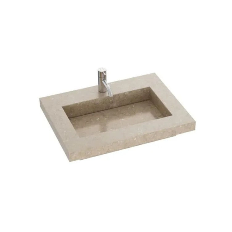 Dansani INZO Angular Servant Måltilpasset D45,50cm - Silestone