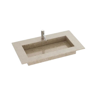 Dansani Inzo Angular Servant Måltilpasset D45,50cm - Silestone