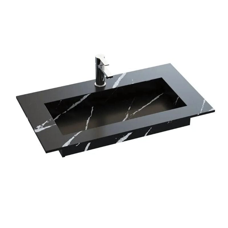 Dansani INZO Angular Servant Måltilpasset D45,50cm - Silestone