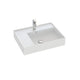 Dansani Inzo Azym Servant B60-120xH12,5xD46 cm Hvit / 60cm / Høyre Dansani Baderomsservant DA-101606203