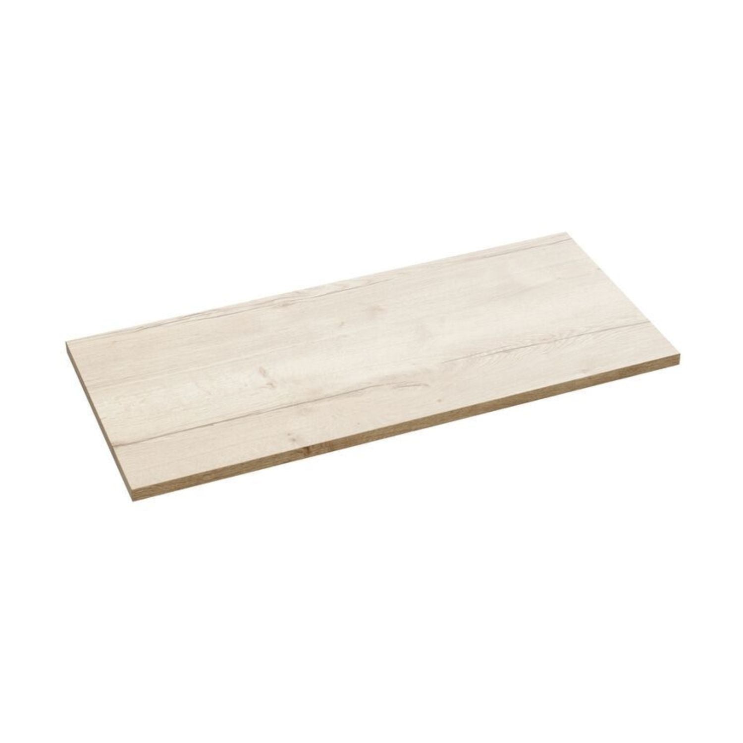 Dansani Inzo Benkeplate Natur eik / 100cm Dansani Benkeplate bad DA-B03-49