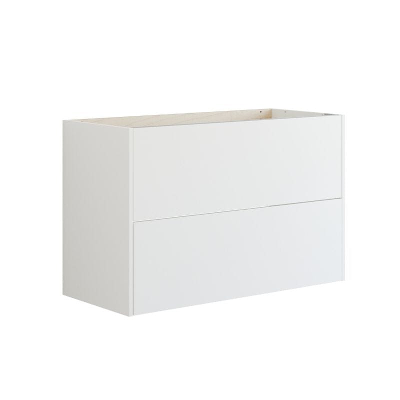 Dansani Inzo Classic Glatt Servantskap 2 skuff B60-120xH64xD44cm Hvit matt / 100cm Dansani Servantskap DA-T08-1010