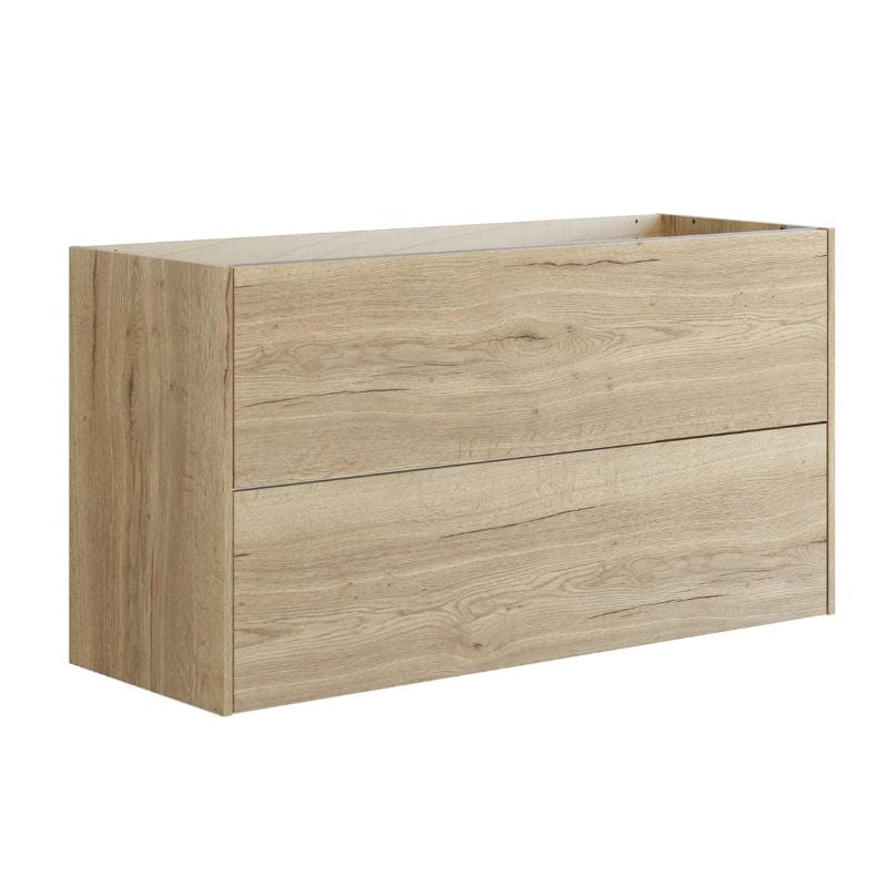Dansani Inzo Classic Glatt Servantskap 2 skuff B60-120xH64xD44cm Natur eik / 120cm dobbel Dansani Servantskap DA-T10-1049