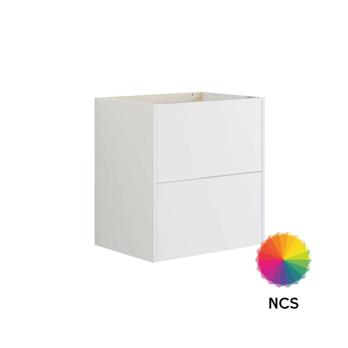 Dansani Inzo Classic Glatt Servantskap 2 skuff B60-120xH64xD44cm NCS farge / 60cm Dansani Servantskap DA-T06-1099