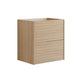Dansani Inzo Classic Lamel Skap 2 skuff B60-120xH64xD44cm Lys eik / 60cm Dansani Sideskap bad DA-T15-6078