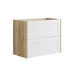 Dansani Inzo Classic Ramme Servantskap 2 skuff B60-120xH64xD44cm