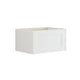 Dansani Inzo Classic Ramme Skap 1 skuff B60-120xH32xD44cm Hvit matt / 60cm Dansani Sideskap bad DA-T11-3010