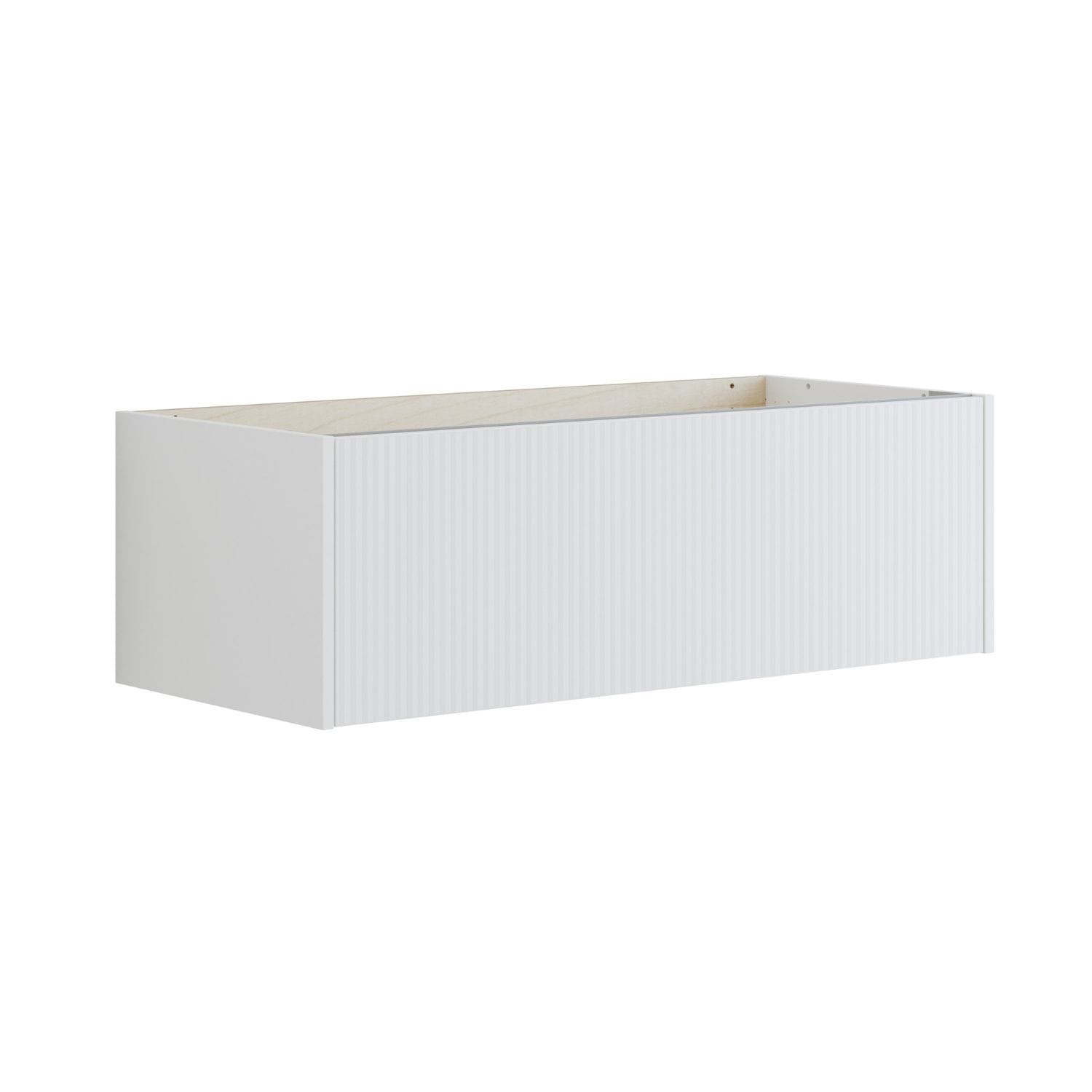 Dansani INZO Classic Servantskap 1 skuff B60-120xH32xD44cm Hvit matt / 100cm / Stripet Dansani Servantskap DA-T03-N010
