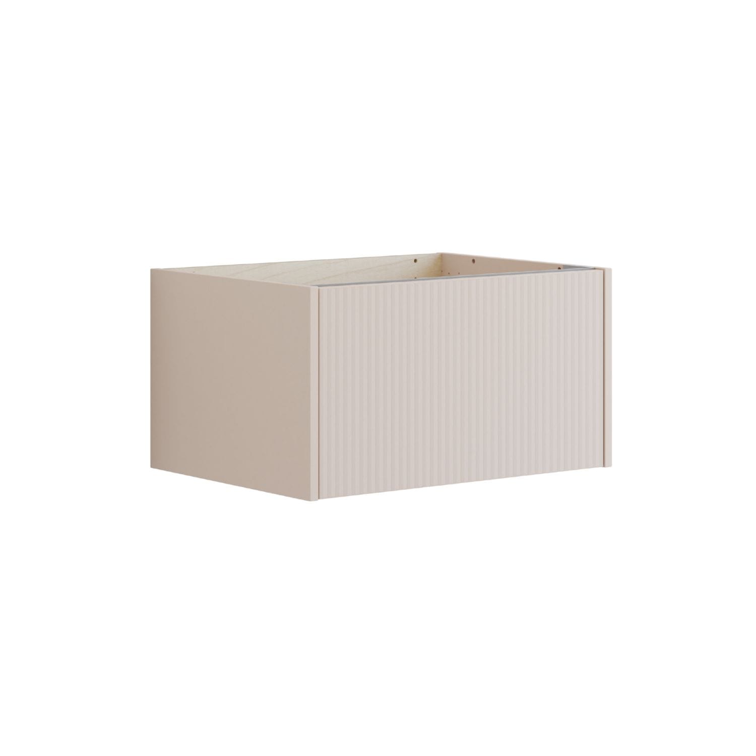 Dansani INZO Classic Servantskap 1 skuff B60-120xH32xD44cm Sand matt / 60cm / Stripet Dansani Servantskap DA-T01-N034