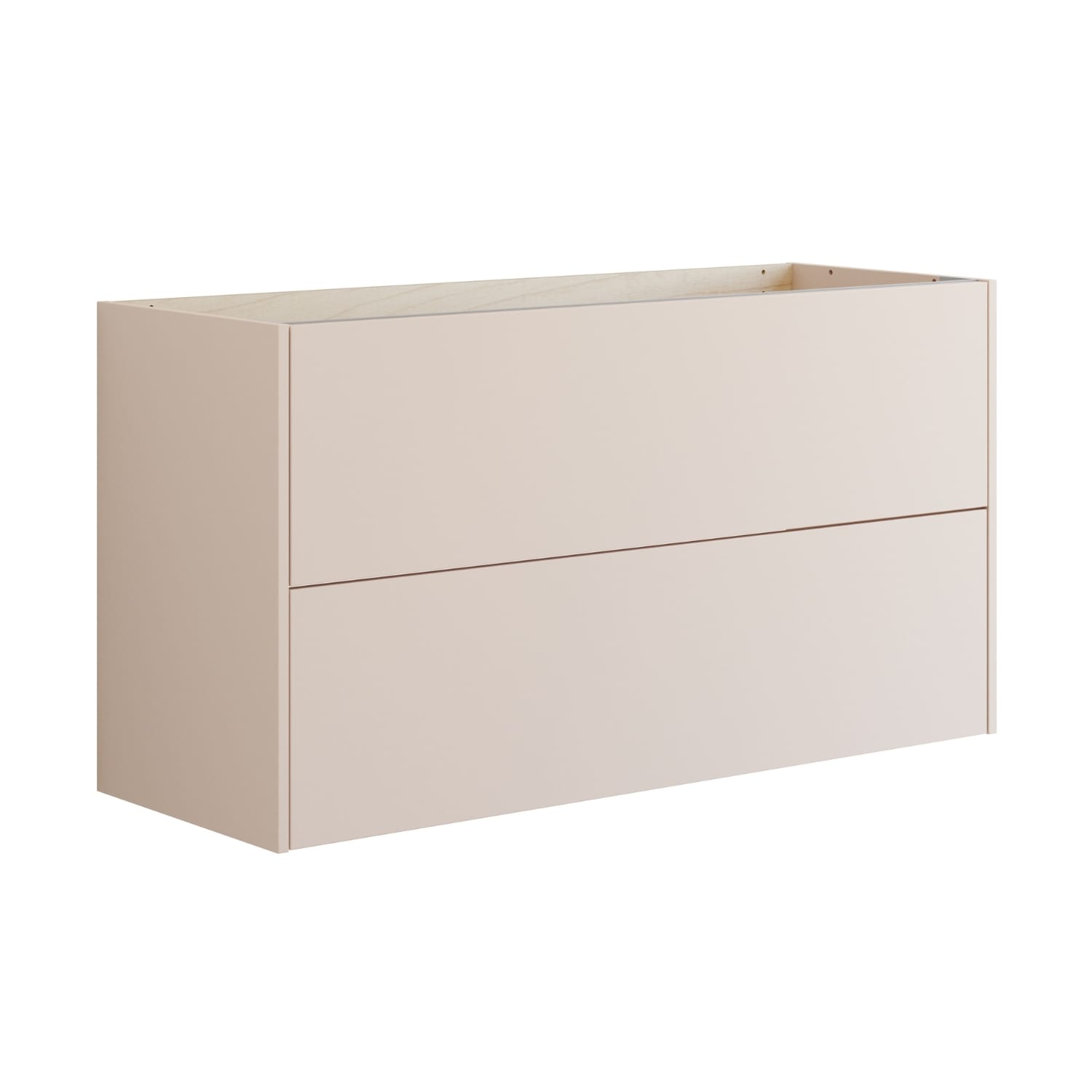Dansani Inzo Classic Servantskap 2 skuff B60-120xH64xD44cm Glatt / Sand matt / 120cm Dansani Servantskap DA-T09-1034