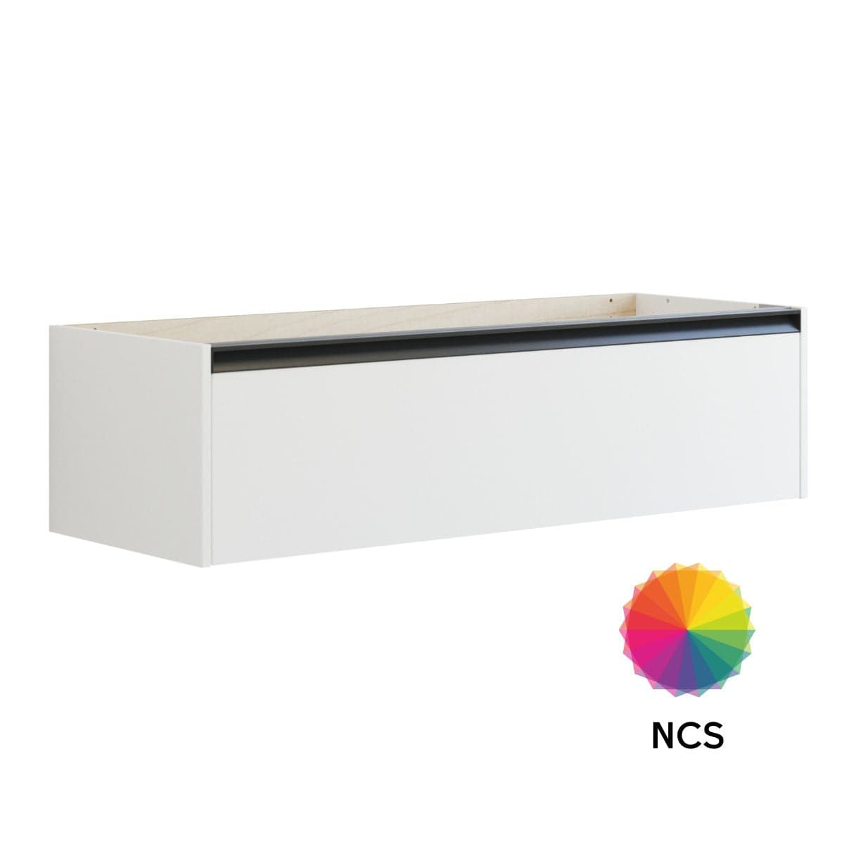 Dansani Inzo Classic Servantskap med Integrert Grep 1 skuff B60-120xH32xD44cm NCS farge / 120cm Dansani Servantskap DA-T04-7099