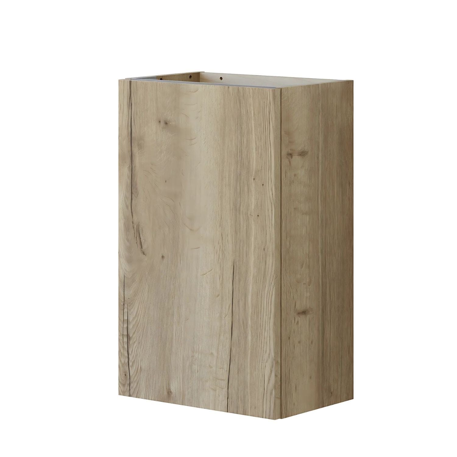 Dansani Inzo Glatt Servantskap Slim 1 Dør B40xH64xD26cm Natur eik / Venstre hengslet Dansani Servantskap DA-U01-1249