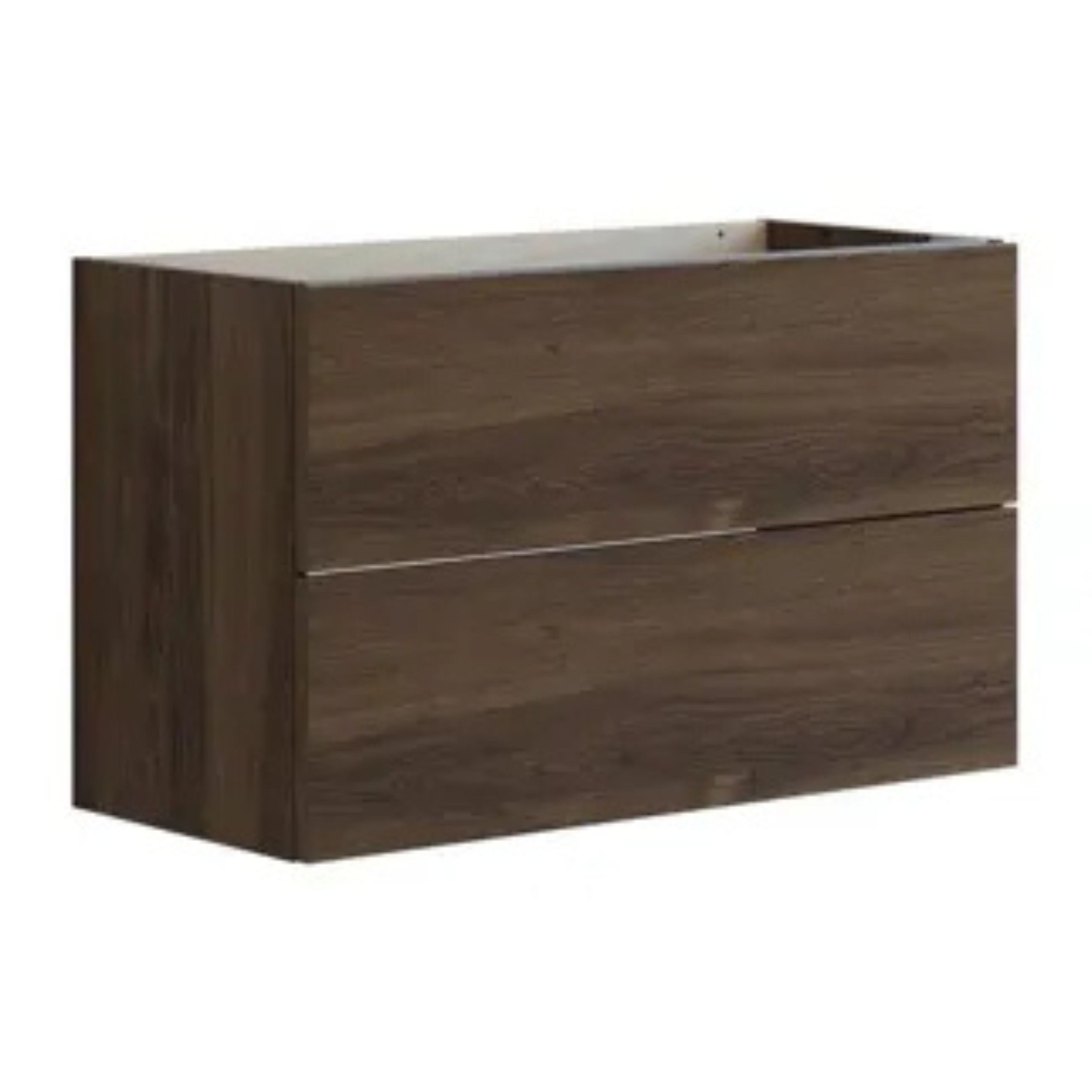 Dansani Inzo Glatt Servantskap Slim 2 Skuff Brun eik / 80cm Dansani Servantskap DA-U08-1052