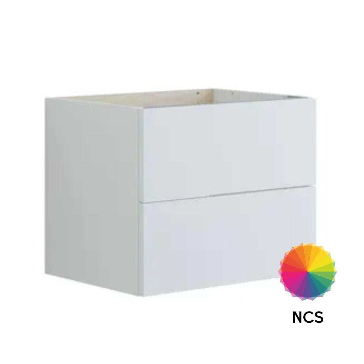 Dansani Inzo Glatt Sideskap 2 skuff NCS farge / 60cm Dansani Sideskap bad DA-U33-1099