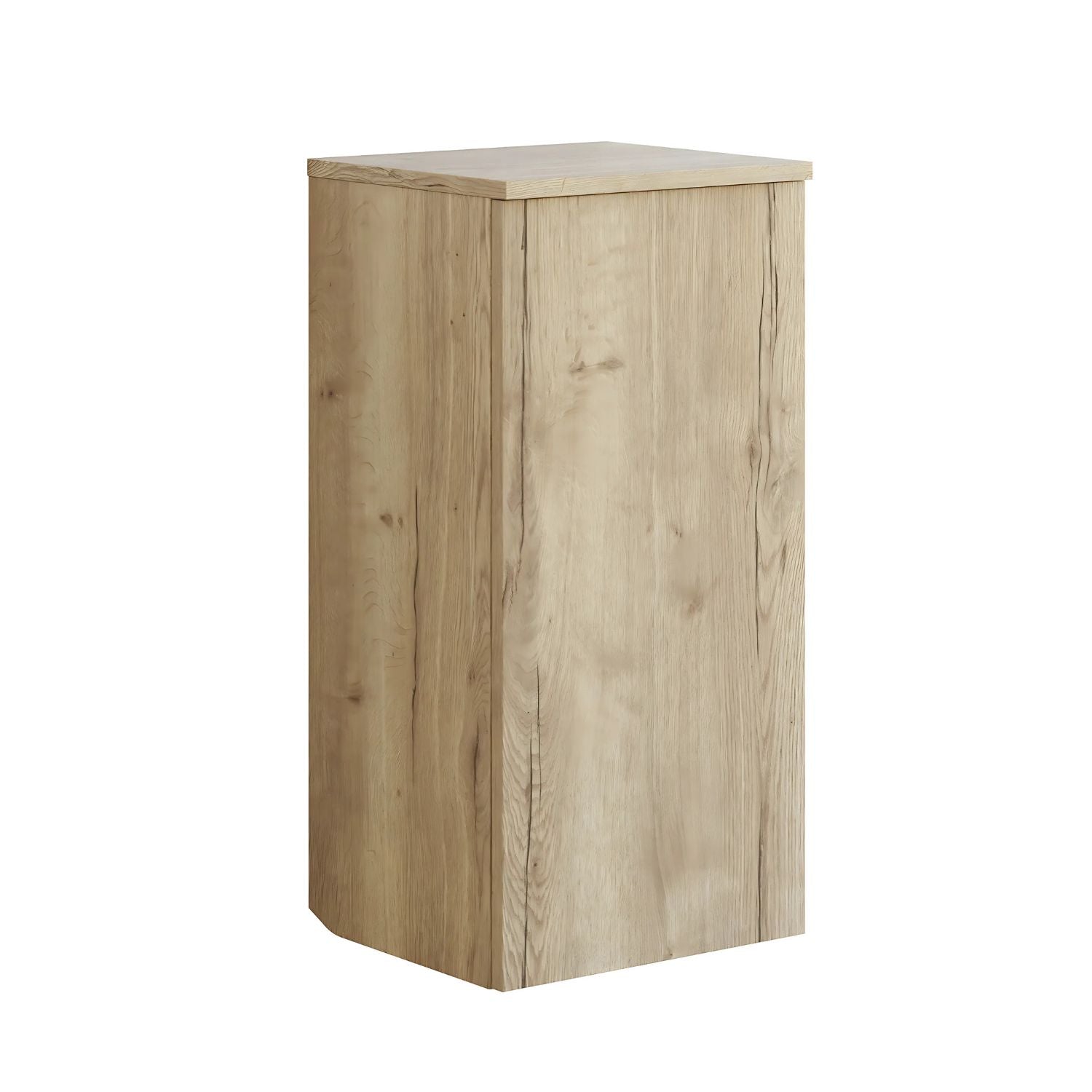 Dansani Inzo Glatt Underskap 1 dør B40 Natur eik / 40cm / Versjon A høyre hengslet Dansani Sideskap bad DA-U43-1149