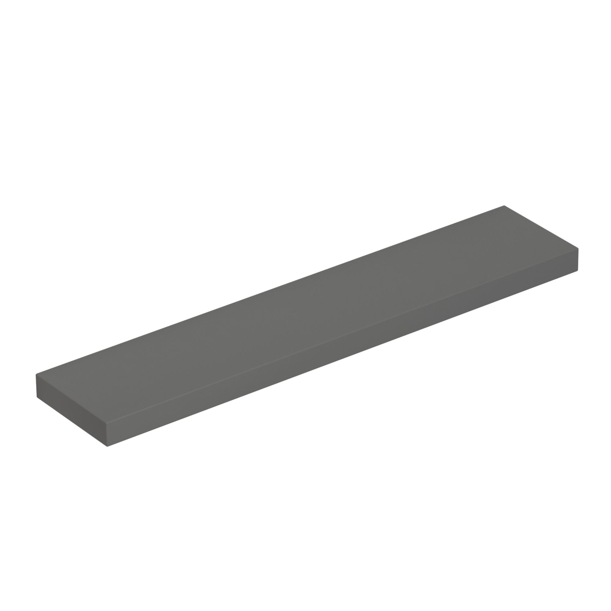 Dansani Inzo Hylle med spyd Grå matt / 70cm Dansani Baderomshylle DA-NHS-701703