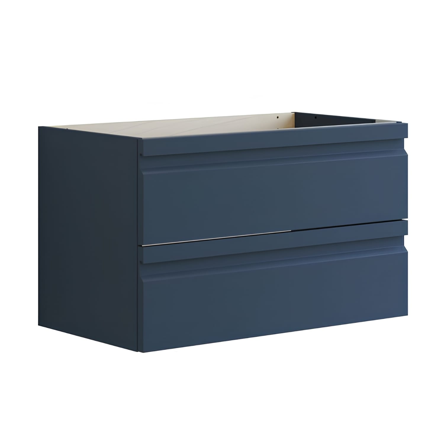 Dansani Inzo Integrert Servantskap 2 skuff H48 Deep blue / 80cm Dansani Servantskap DA-U34-2032