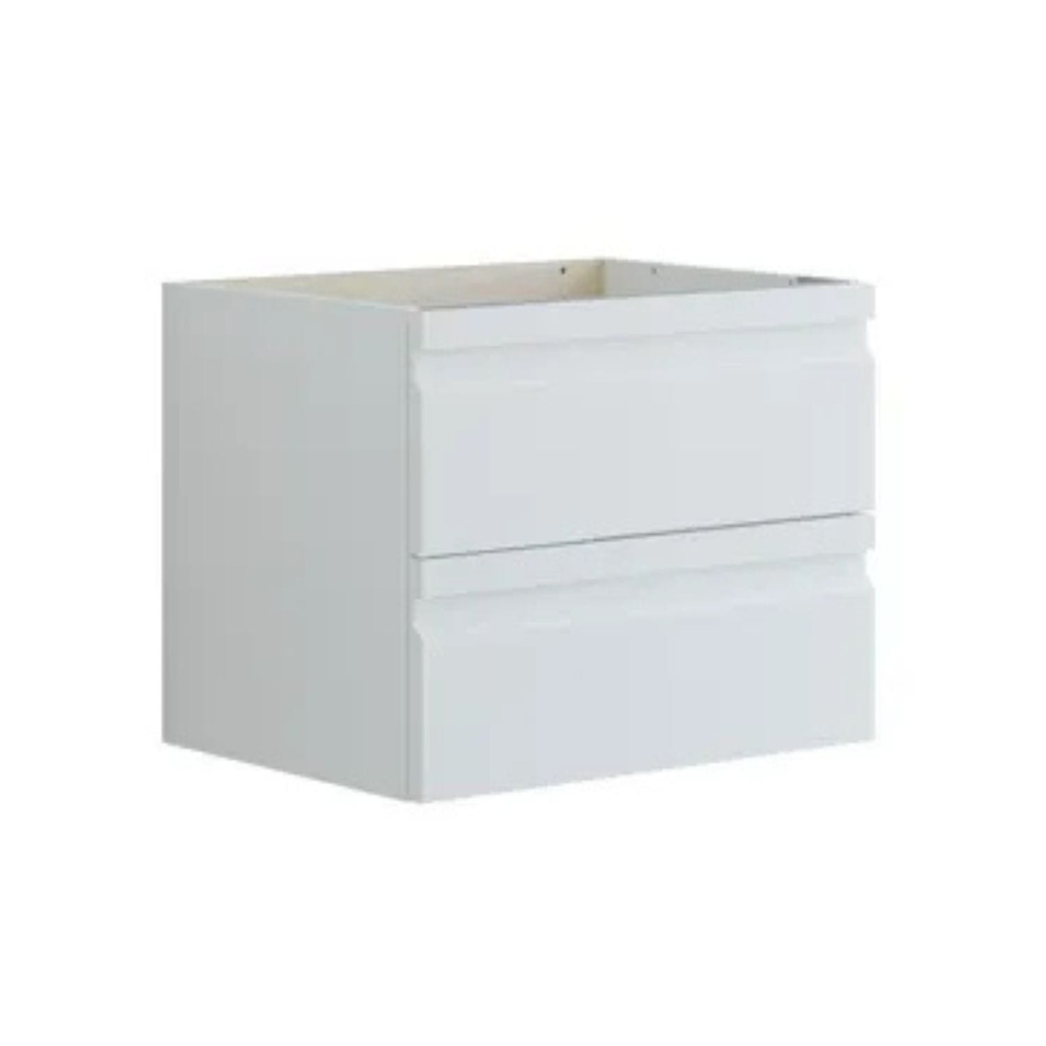 Dansani Inzo Integrert Servantskap 2 skuff H48 Hvit matt lakk / 60cm Dansani Servantskap DA-U33-2071