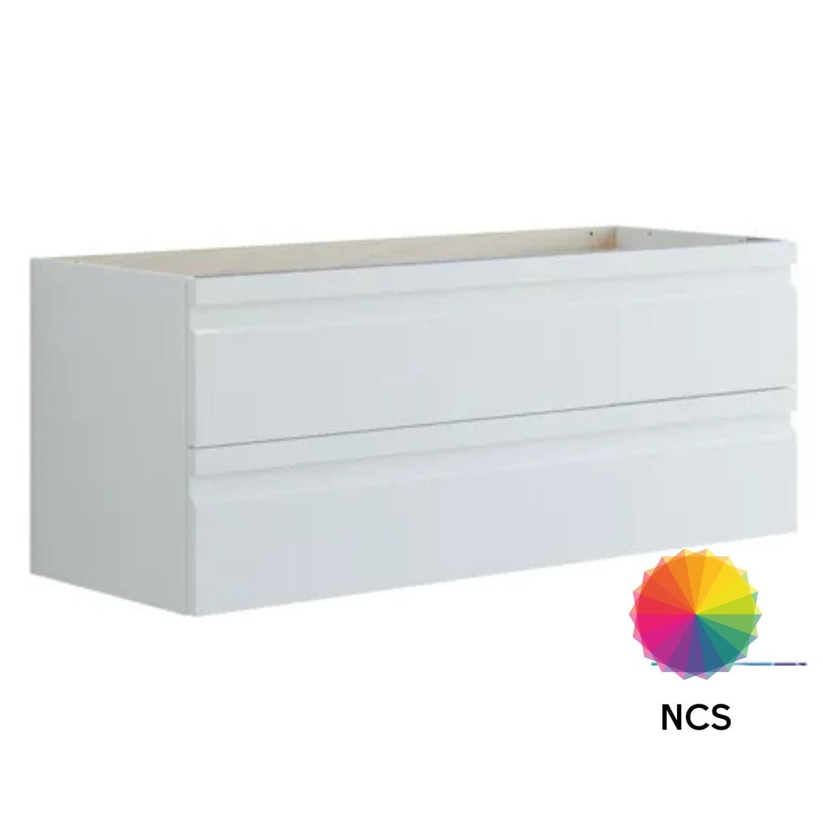 Dansani Inzo Integrert Servantskap 2 skuff H48 NCS farge / 120cm Dansani Servantskap DA-U36-2099
