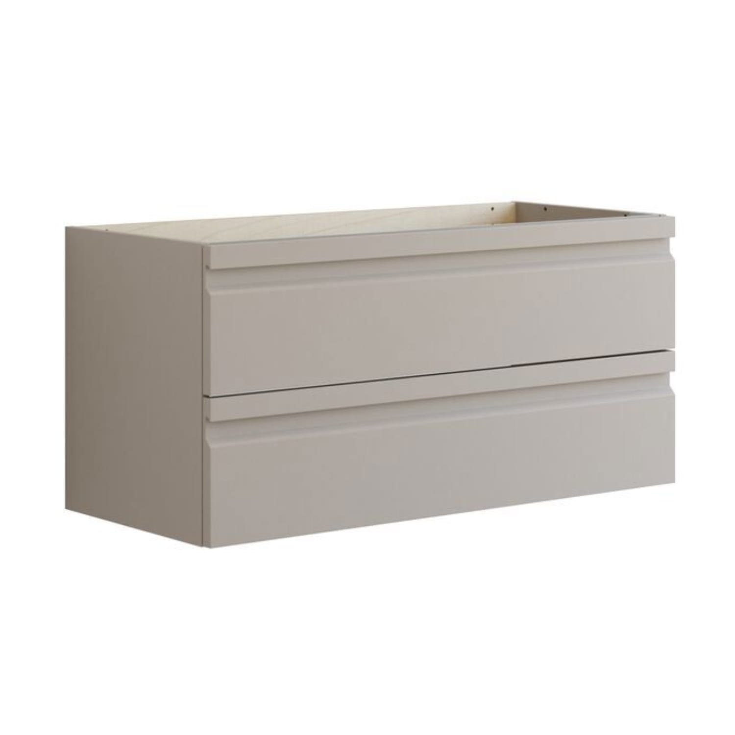 Dansani Inzo Integrert Servantskap 2 skuff H48 Softstone / 100cm Dansani Servantskap DA-U35-2035