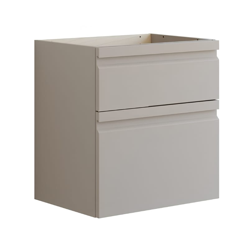 Dansani Inzo Integrert Sideskap 2 skuff Softstone / 60cm Dansani Sideskap bad DA-U37-2035