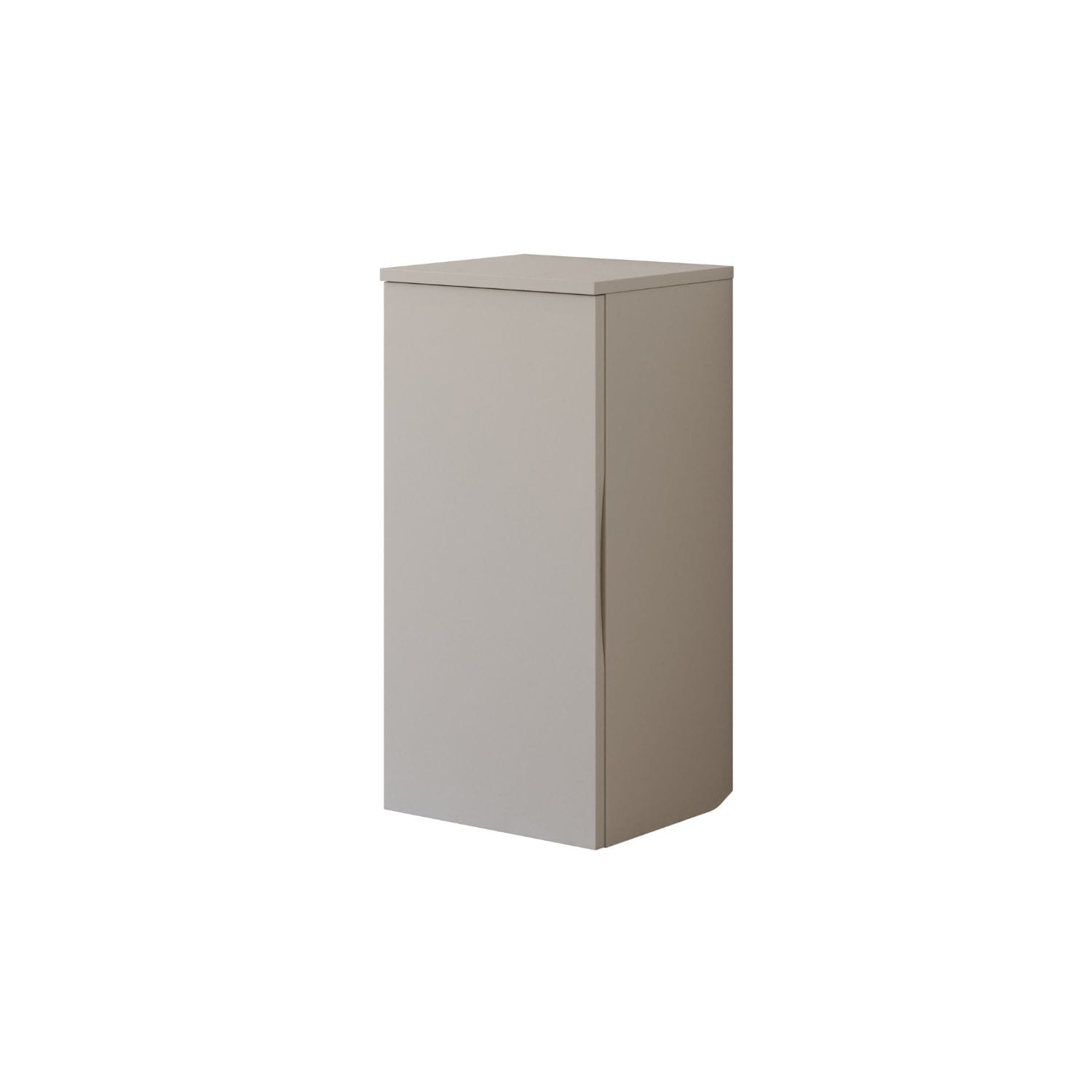 Dansani Inzo Integrert Underskap 1 dør B40 Soft stone / 40cm / Versjon A venstre hengslet Dansani Sideskap bad DA-U43-2235