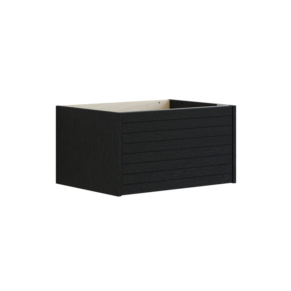 Dansani Inzo Lamel Skap 1 skuff B60-120xH32xD44cm Eik noir / 60cm Dansani Sideskap bad DA-T11-6044