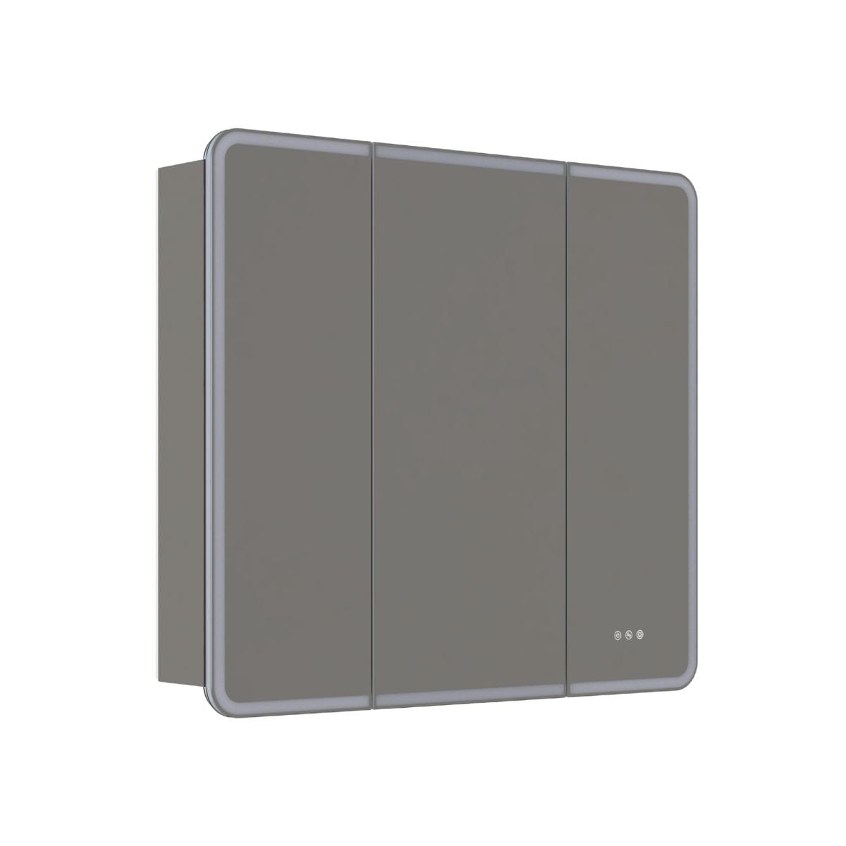 Dansani INZO Radience Speilskap Speilside / 100cm 3 dører Bad.no Speilskap DA-S861-147