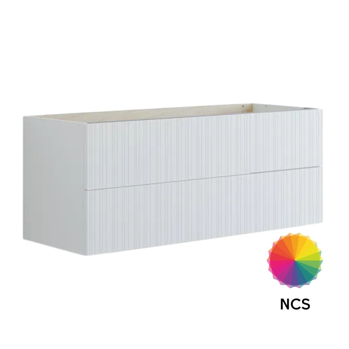 Dansani Inzo Riflet Underskap 2 skuff B60-120xH48xD44cm NCS farge / 120cm Dansani Sideskap bad DA-U36-9099