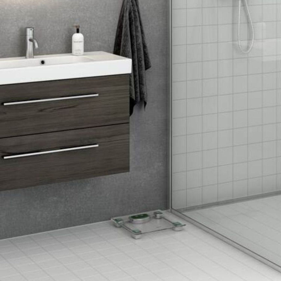 Dansani Inzo Servantskap 2sk B60-80xH48xD35cm, Slim - Glatt Dansani Servantskap