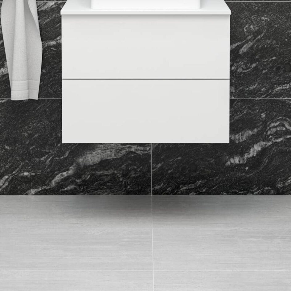 Dansani Inzo Servantskap 2sk B60xH48xD44cm, Glatt Dansani Servantskap