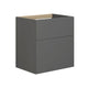 Dansani Inzo Underskap B60-120xH64xD44cm - Glatt Grå matt / 60cm Dansani Sideskap bad DA-M47-1003
