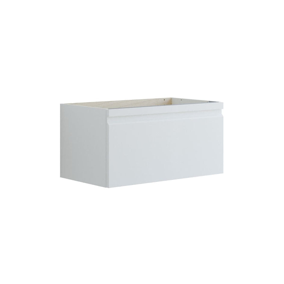Dansani Inzo Underskap med Integrert Grep 1 skuff B60-120xH40xD44cm Hvit matt lakk / 80cm Dansani Sideskap bad DA-U30-2071