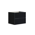 Dansani Inzo Urban Alu-ramme svart Underskap 2 skuff B60-120xH48xD44cm