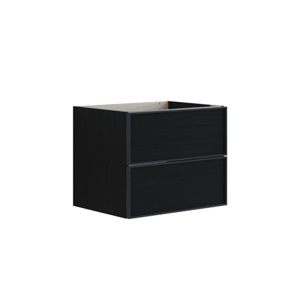 Dansani Inzo Urban Alu-ramme svart Underskap 2 skuff B60-120xH48xD44cm