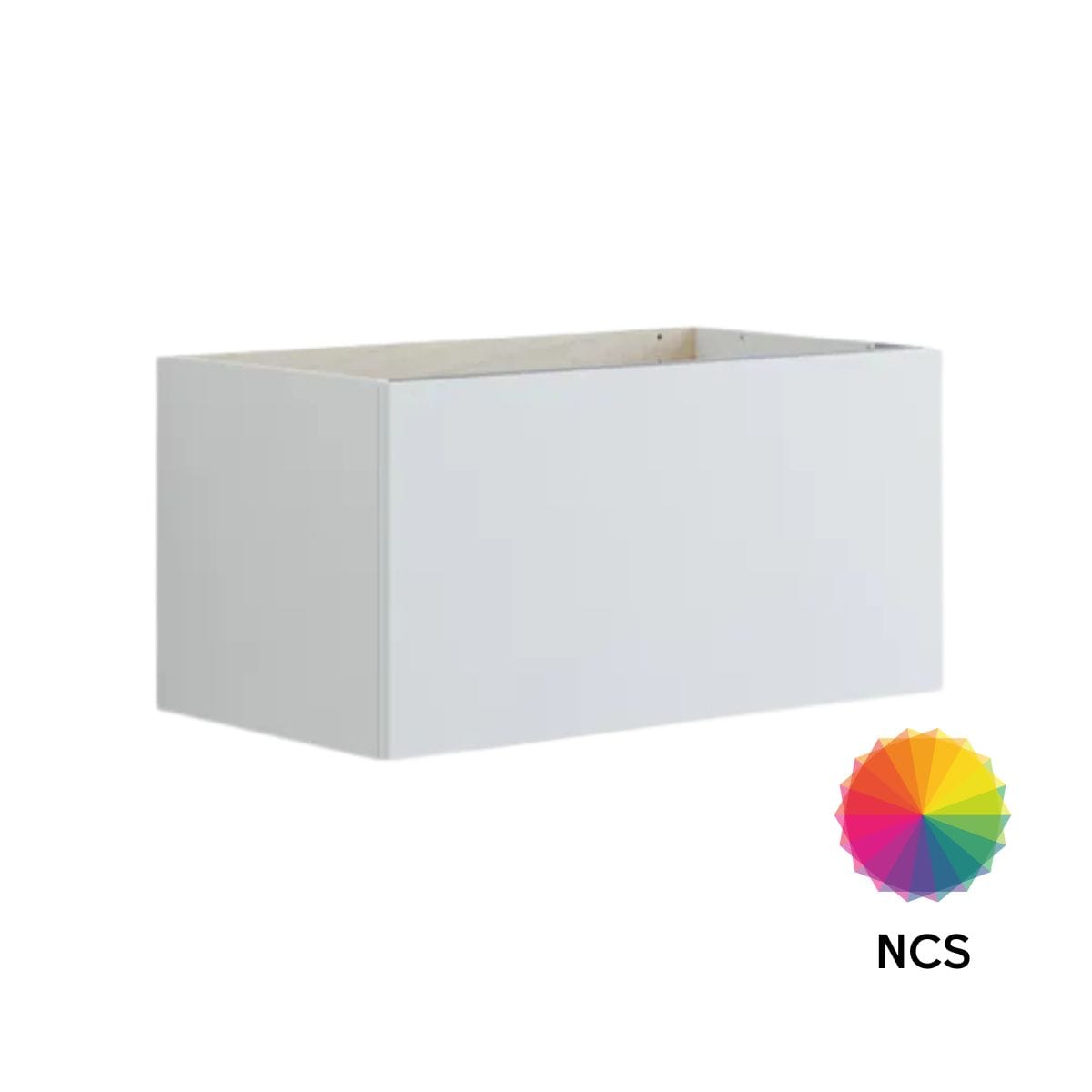 Dansani Inzo Urban Glatt Underskap 1 skuff  B60-120xH40xD44cm NCS farge / 80cm Dansani Sideskap bad DA-U30-1099