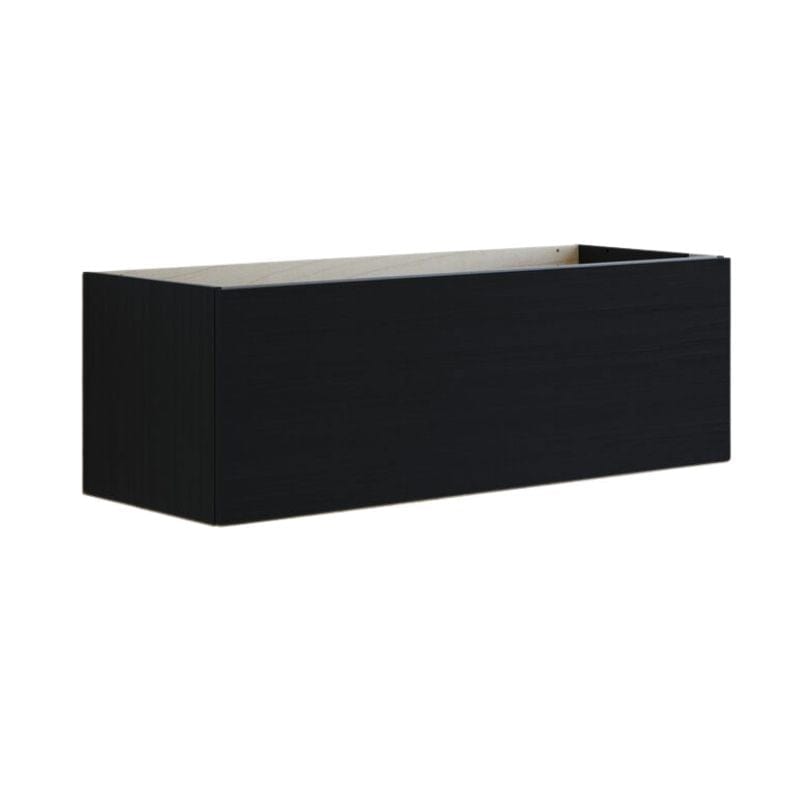 Dansani Inzo Urban Glatt Underskap 1 skuff  B60-120xH40xD44cm Svart eik / 120cm Dansani Sideskap bad DA-U32-1050