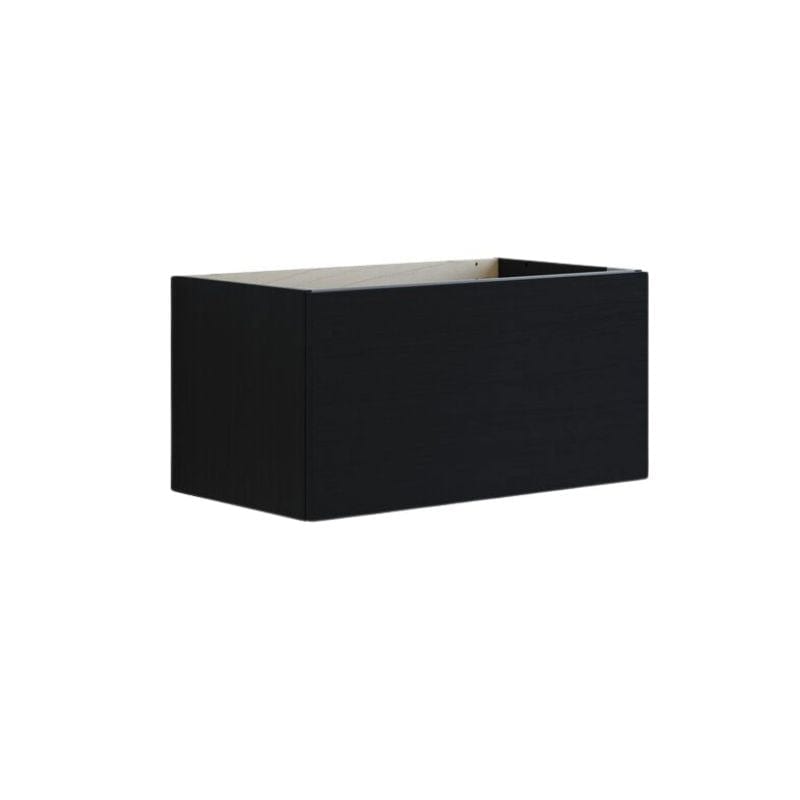 Dansani Inzo Urban Glatt Underskap 1 skuff  B60-120xH40xD44cm Svart eik / 80cm Dansani Sideskap bad DA-U30-1050