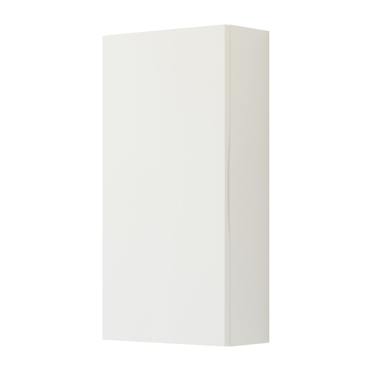 Dansani Inzo Urban Integrert Overskap 1 dør B40xH80xD19cm Hvit matt lakk / Venstre hengslet Dansani Sideskap bad DA-U42-2271