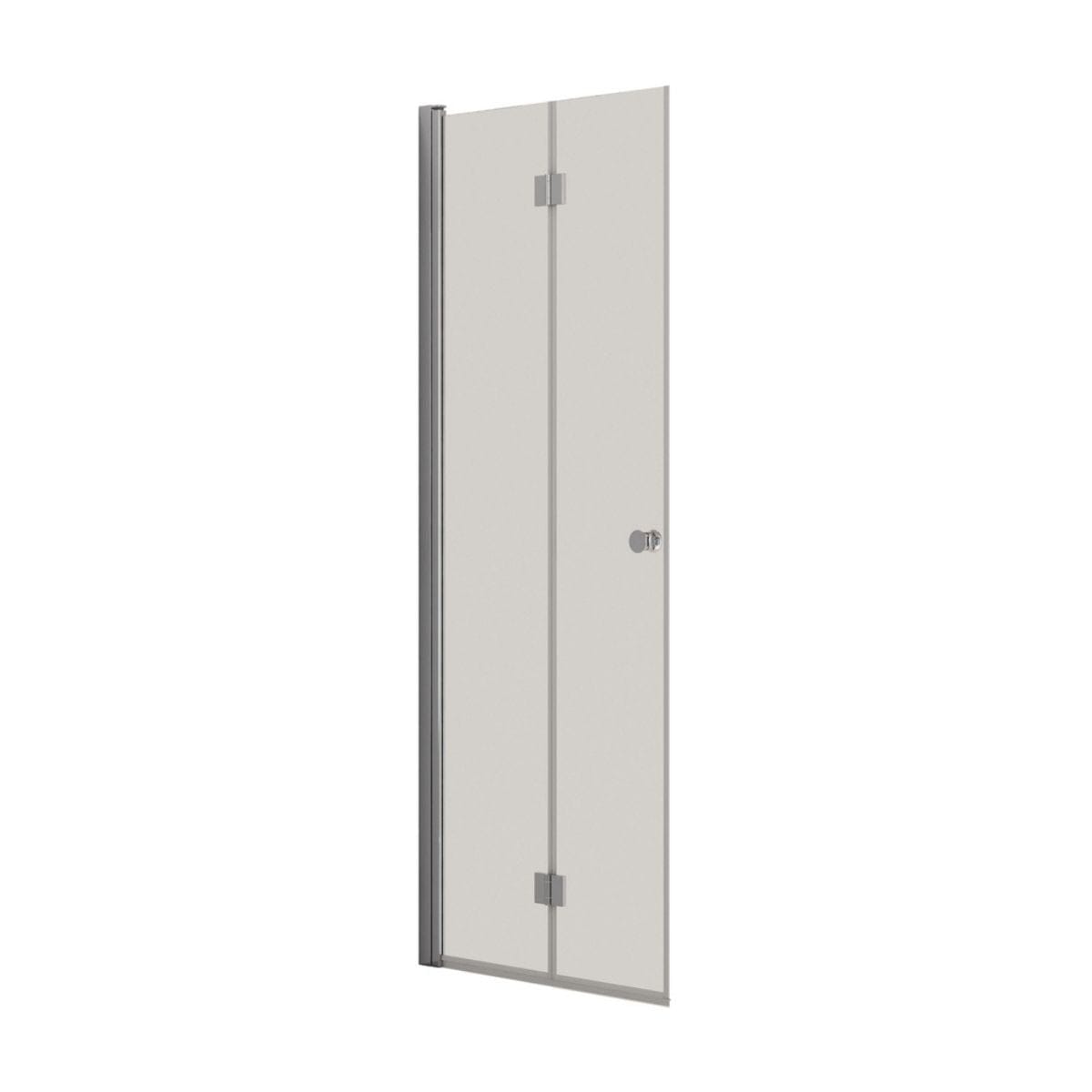 Dansani Match B Foldedør B70-100xH200cm Krom / 80cm / Klart glass Dansani Dusjdør DA-B81-05