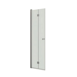 Dansani MATCH B Foldedør B70-100xH200cm - Sateng / 70cm / Klart glass