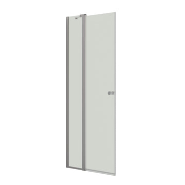 Dansani MATCH C Dusjdør med sidepanel B90-100xH200cm