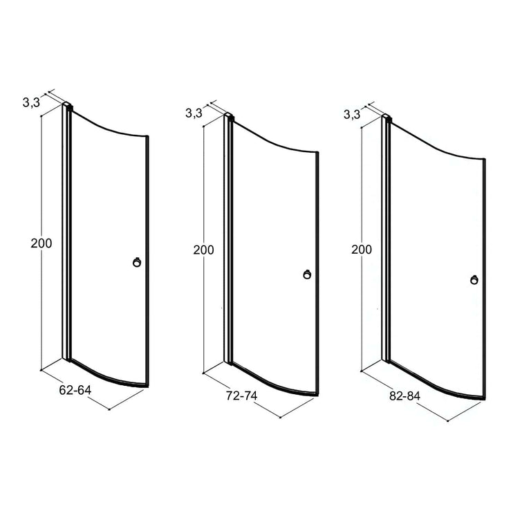 Dansani Match E+E Dusjhjørne Buet