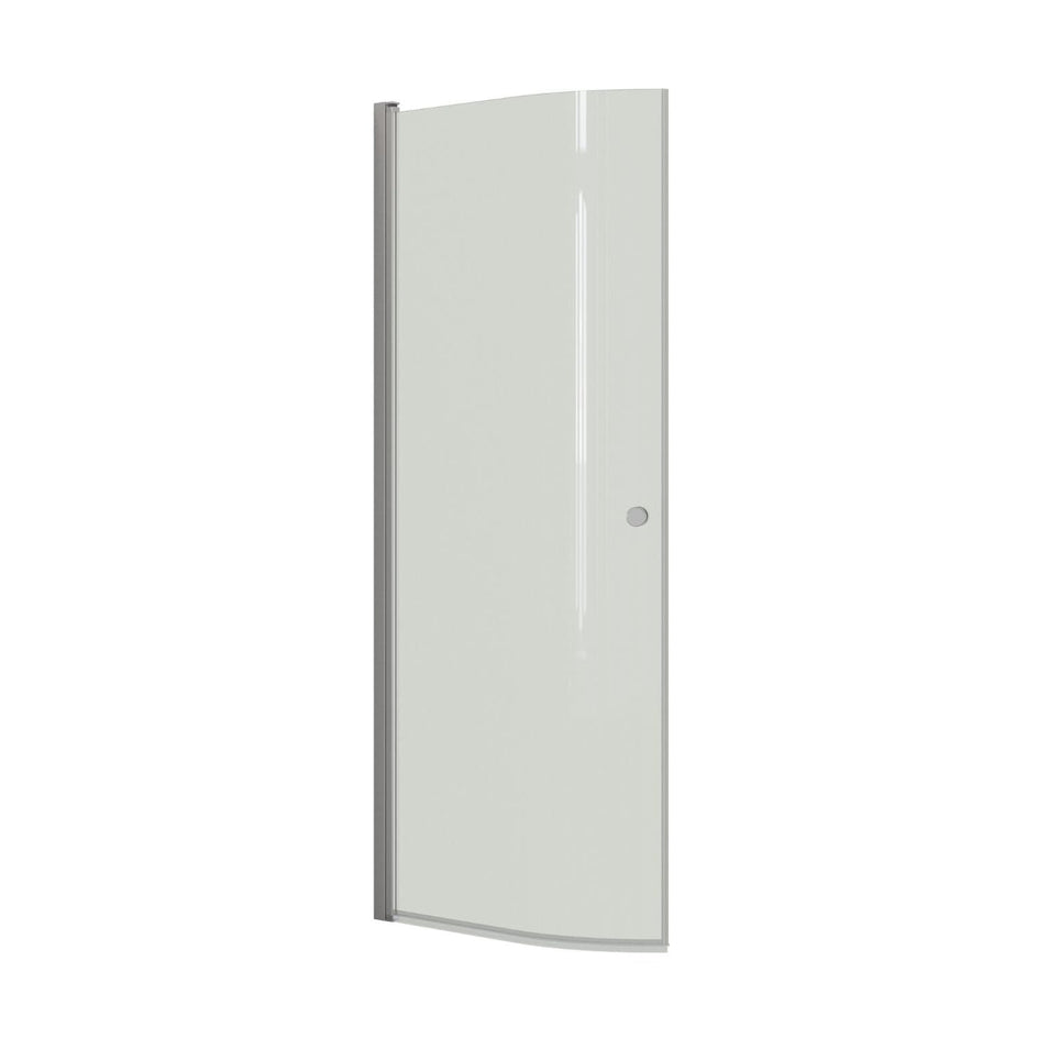 Dansani Match E Halvrund Dusjdør Sateng / 100cm / Klart glass Dansani Dusjdør DA-E101-01